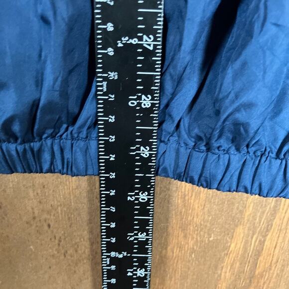 NFL Mens Jacket Blue White New York Giants Mock Neck Windbreaker XLarge - Picture 9 of 12